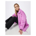 Calvin Klein Jeans Prechodná bunda  fialová