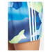 Adidas Plavecké šortky City Escape Camo 3-Stripes IS1672 Modrá Regular Fit