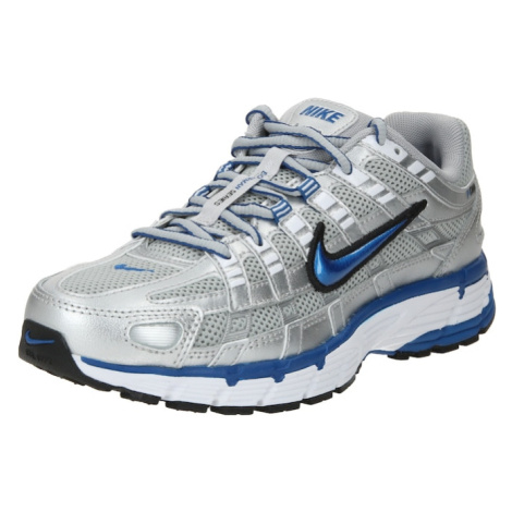 Nike Sportswear Nízke tenisky 'P-6000'  modrá / strieborná / biela