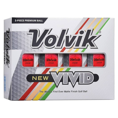 Volvik Vivid 2022 Pink Golfové lopty