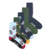 Jack&Jones Pánske ponožky 12229524 Zelená
