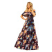 Long dress with ruffle Numoco