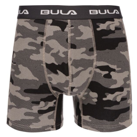 Bula 3PK BOXER Pánske boxerky, tmavo sivá, veľkosť