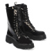 Capone Outfitters Round Toe Women's Boots with Zipper and Lace-up Trak Sole.