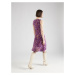 Lauren Ralph Lauren Šaty 'CLASSIC'  trstinová / purpurová / biela