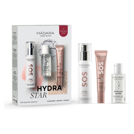 MÁDARA SOS Hydra Star Collection Súprava pre suchú a dehydratovanú pleť