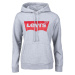 Levi's&reg; GRAPHIC STANDARD HOODIE BATWIN Dámska mikina, sivá, veľkosť