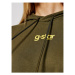 G-Star Raw Úpletové šaty Sleeve Print D19095-A613-723 Zelená Regular Fit