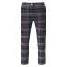 MiR Nohavice 259 Grey/Maroon Checked