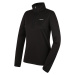 Women's turtleneck sweatshirt HUSKY Artic L black