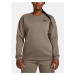 Under Armour Sweatshirt Essential Fleece Crew-BRN - Women