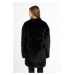 MYMO Prechodný kabát  čierna
