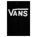 Detská mikina Vans VANS CLASSIC FZ čierna farba, s kapucňou, s potlačou