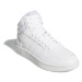 Dámska rekreačná obuv ADIDAS Hoops 3.0 Mid cloud white cloud white dash grey