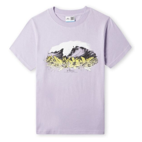 O'Neill SEFA GRAPHIC T-SHIRT Dievčenské tričko, fialová, veľkosť
