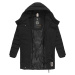 Ragwear Zimný kabát 'Teela'  čierna