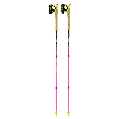 Trail Running palice Leki Ultratrail FX.One Dĺžka palice: 130 cm / Farba: ružová/žltá
