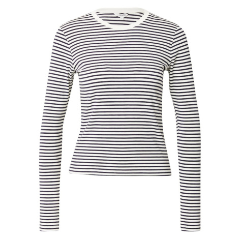 mbym Tričko 'Christina'  námornícka modrá / biela