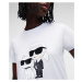 Tričko Karl Lagerfeld Ikonik 2.0 T-Shirt Biela
