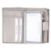 SEGALI Dámska kožená peňaženka SG 250313 sivá - pastel