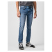 Modré pánske slim fit rifle Pepe Jeans Finsbury