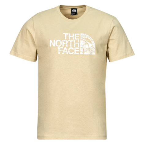 The North Face  WOODCUT  Tričká s krátkym rukávom Béžová
