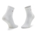 Tommy Hilfiger Súprava 2 párov vysokých dámskych ponožiek 701218401 Biela