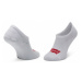 Levi's® Súprava 3 párov krátkych pánskych ponožiek 100003129 Biela