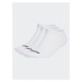 Adidas Ponožky Krátke Unisex Thin Linear Low-Cut Socks 3 Pairs HT3447 Biela