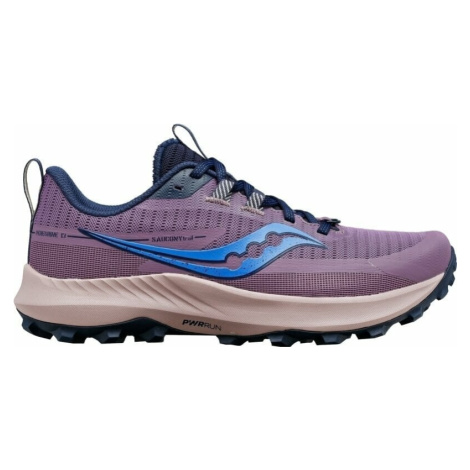 Saucony Peregrine 13 Womens Shoes Haze/Night Trailová bežecká obuv