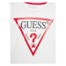 Guess Blúzka L84I29 K8HM0 Biela Regular Fit