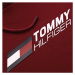 Tommy Hilfiger ESSENTIALS HOODY Pánska mikina, červená, veľkosť