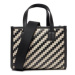 Tommy Hilfiger Kabelka Th City Small Tote Woven AW0AW16086 Čierna