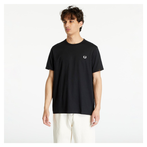 Tričko FRED PERRY Ringer Tee Black S