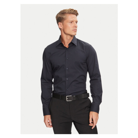 Boss Košeľa H-Hank-Kent-C1-214 50469345 Tmavomodrá Slim Fit Hugo Boss