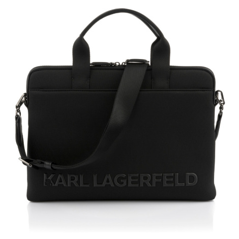 Taška Na Notebook Karl Lagerfeld K/Essential Laptop Bag Čierna