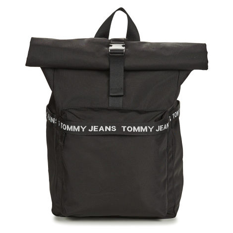 Tommy Jeans  TJM ESSENTIAL ROLLTOP BP  Ruksaky a batohy Čierna Tommy Hilfiger