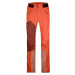 Ortovox Westalpen 3L M Desert Orange Outdoorové nohavice