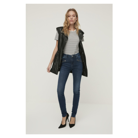Dámske džínsy skinny Trendyol