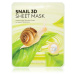 Missha Snail plátenná maska s čistiacim a osviežujúcim účinkom s extraktom zo slimáka