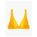 Koton Triangle Bikini Top, Textured Thick Straps