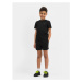 Chlapčenské teplákové kraťasy 4F JUNIOR SHORTS CAS M048-20S-DEEP BLACK