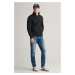 MIKINA GANT REG SHIELD FULL ZIP SWEAT BLACK