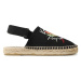 Kenzo Kids Espadrilky K19093 Čierna