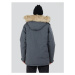 Pánska zimná bunda FUNDANGO Spirit Parka Jacket-745-grey heather