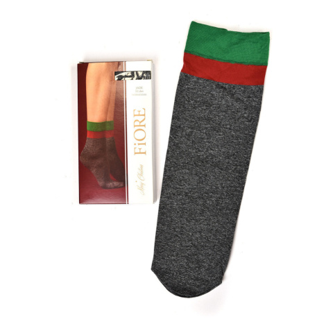 Ponožky model 16321302 60 DEN melange UNI - Fiore