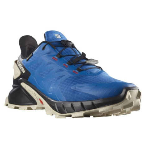 Salomon SUPERCROSS 4 GTX Pánska trailová obuv, modrá, veľkosť