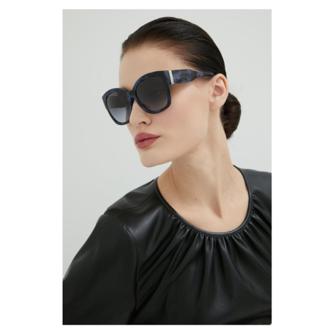Slnečné okuliare Michael Kors BAJA dámske, tmavomodrá farba, 0MK2164