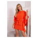 Batwings Oversize Dress Orange