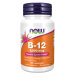 NOW® Foods NOW Vitamin B12 with Folic Acid (Vitamín B12 + Kyselina Listová s kyselinou listovou)